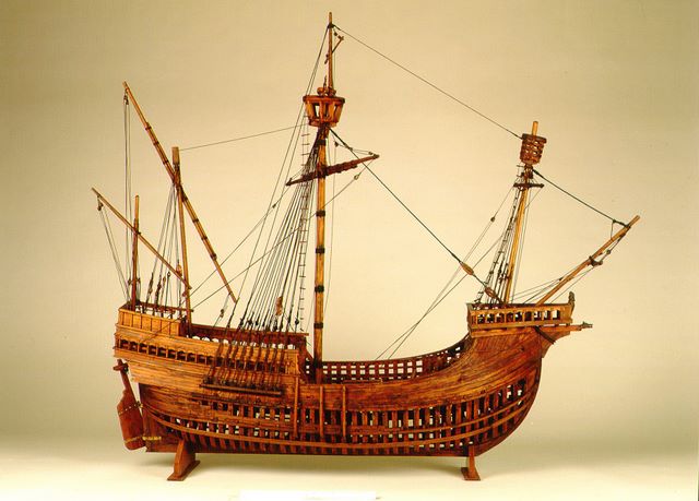 Modelo de una carraca veneciana. S. XVI